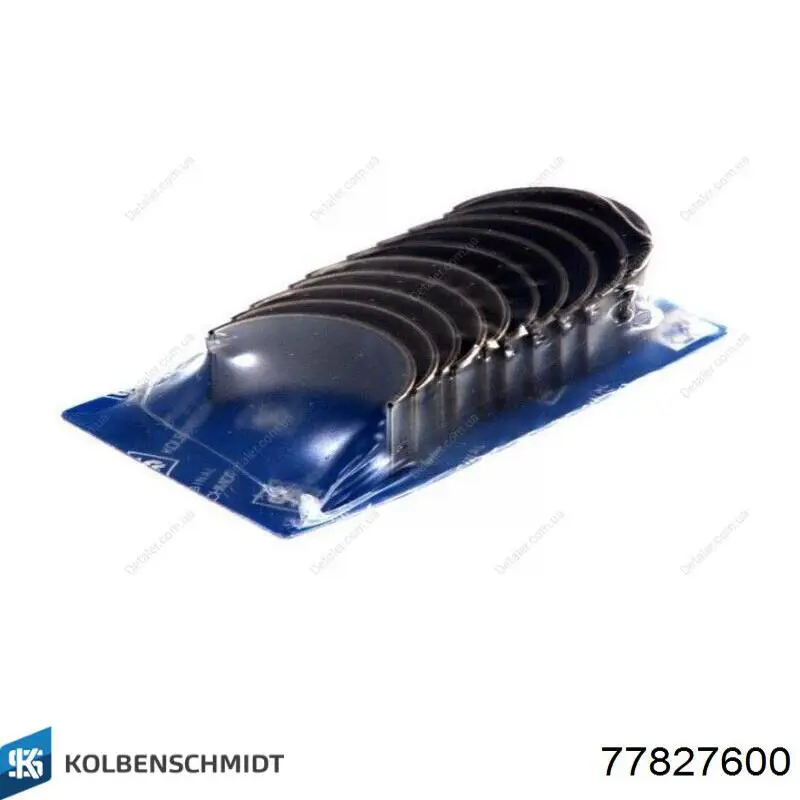 Folhas inseridas de cambota de biela, kit, padrão (STD) 77827600 Kolbenschmidt