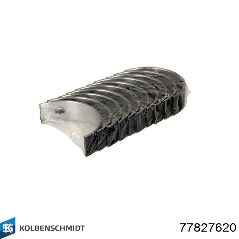 77827620 Kolbenschmidt Folhas inseridas de cambota de biela, kit, 2ª reparação ( + 0,50)