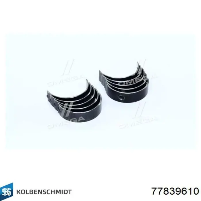 Folhas inseridas principais de cambota, kit, 1ª reparação ( + 0,25) Kolbenschmidt 77839610 preço, a partir de 27,20 USD