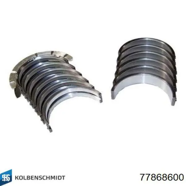 Compre 77868600 Kolbenschmidt Folhas inseridas principais de cambota, kit, padrão (STD)