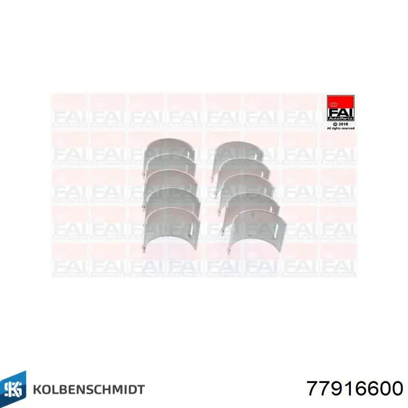 Compre 77916600 Kolbenschmidt Folha inserida da árvore distribuidora, kit, padrão
