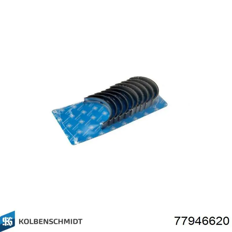 Folhas inseridas principais de cambota, kit, 2ª reparação ( + 0,50) Kolbenschmidt 77946620 preço, a partir de 44,00 USD