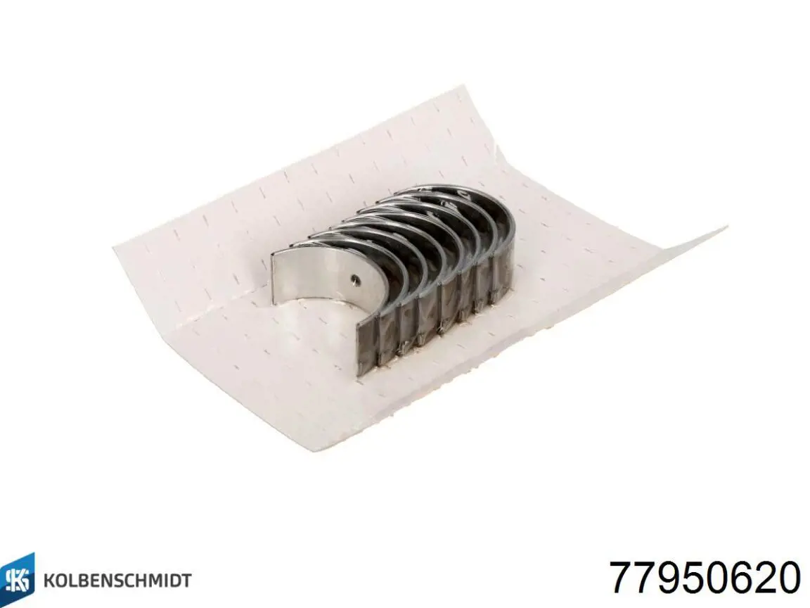 Folhas inseridas de cambota de biela, kit, 2ª reparação ( + 0,50) Kolbenschmidt 77950620 preço, a partir de 93,48 USD