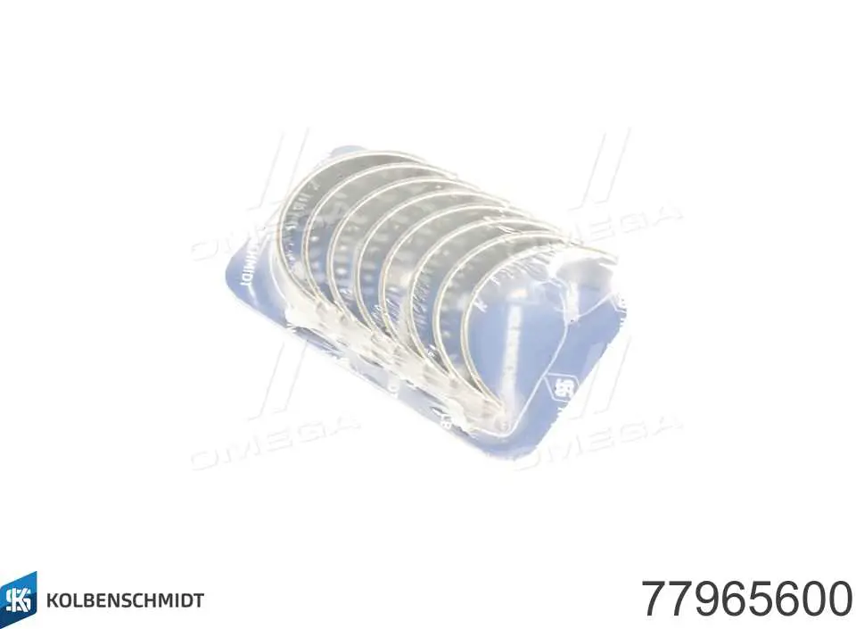 77965600 Kolbenschmidt Folhas inseridas de cambota de biela, kit, padrão (STD)