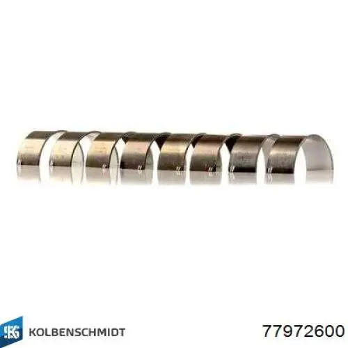 77972600 Kolbenschmidt Folhas inseridas de cambota de biela, kit, padrão (STD)