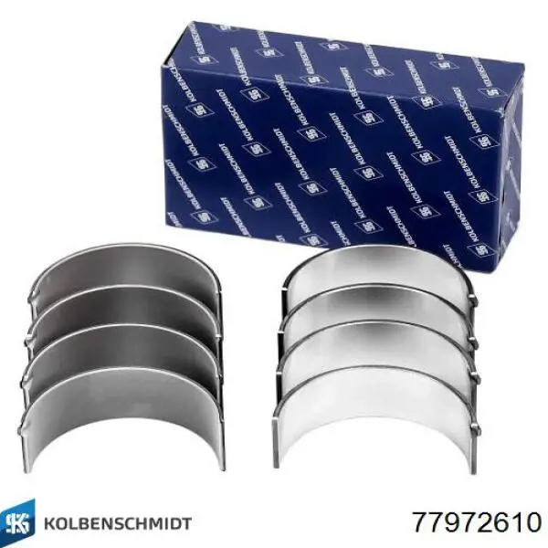 Folhas inseridas de cambota de biela, kit, 1ª reparação ( + 0,25) Kolbenschmidt 77972610 preço, a partir de 37,72 USD
