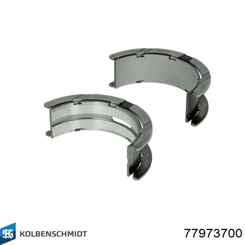 Compre 77973700 Kolbenschmidt Folhas inseridas principais de cambota, kit, padrão (STD)