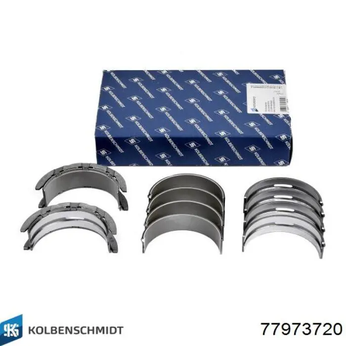Folhas inseridas principais de cambota, kit, 2ª reparação ( + 0,50) Kolbenschmidt 77973720 preço, a partir de 64,91 USD