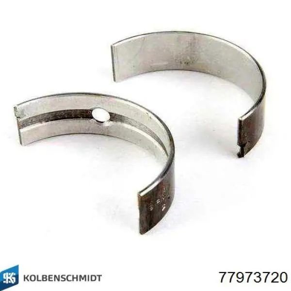 Folhas inseridas principais de cambota, kit, 2ª reparação ( + 0,50) Kolbenschmidt 77973720