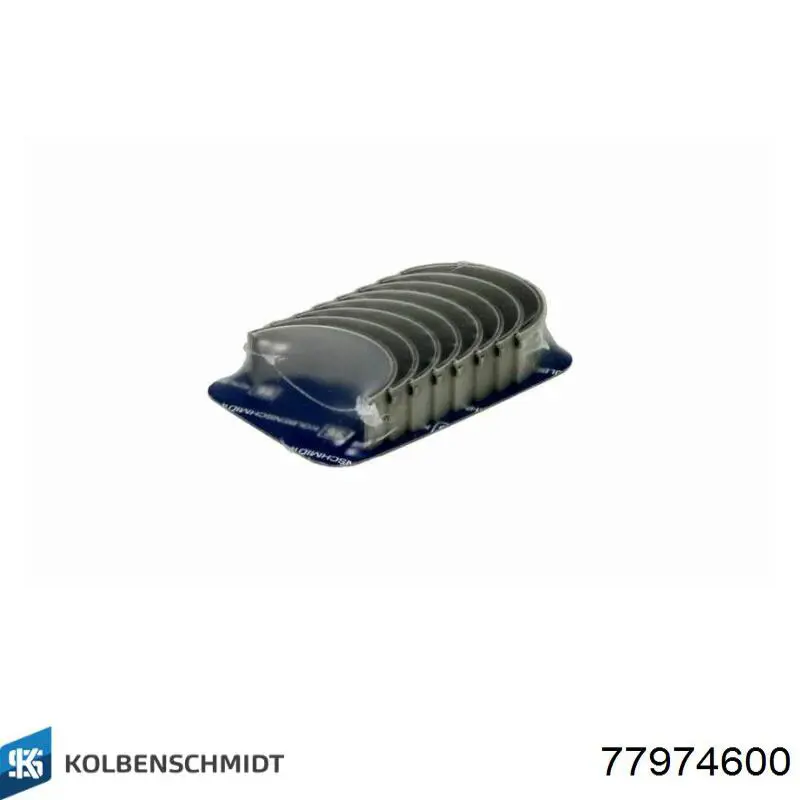 Folhas inseridas de cambota de biela, kit, padrão (STD) Kolbenschmidt 77974600 preço, a partir de 41,85 USD