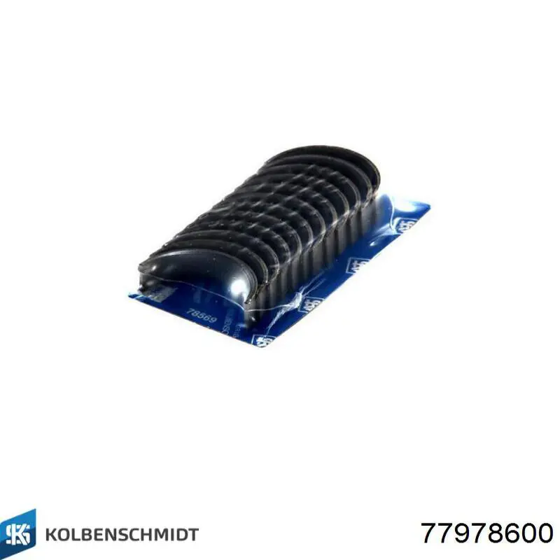 77978600 Kolbenschmidt Folhas inseridas principais de cambota, kit, padrão (STD)