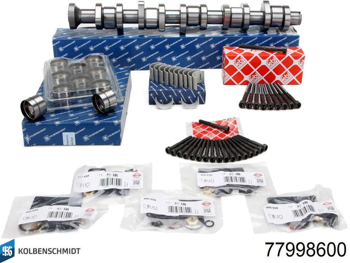 Folha inserida da árvore distribuidora, kit, padrão Kolbenschmidt 77998600 preço, a partir de 13,59 USD