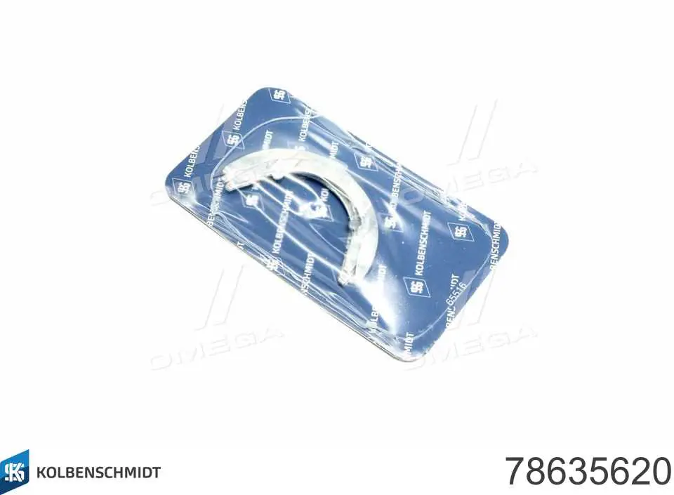 78635620 Kolbenschmidt Semianel de suporte (de carreira) de cambota, 2ª reparação (0,50), kit