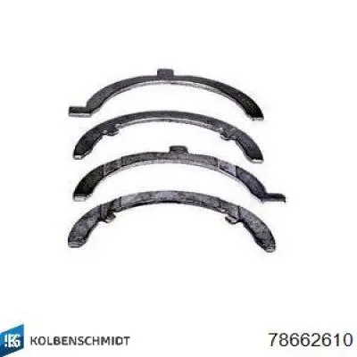 Semianel de suporte (de carreira) de cambota, 1ª reparação, kit Kolbenschmidt 78662610 preço, a partir de 20,40 USD
