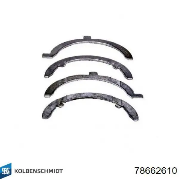 Semianel de suporte (de carreira) de cambota, 1ª reparação, kit Kolbenschmidt 78662610 preço, a partir de 21,33 USD