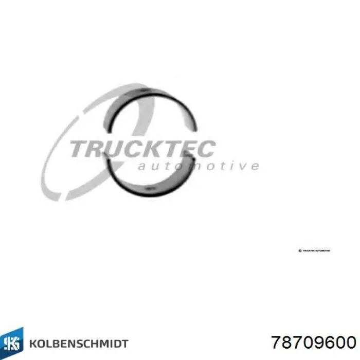 78709600 Kolbenschmidt Folhas inseridas de cambota do compressor de biela, kit, padrão (STD)