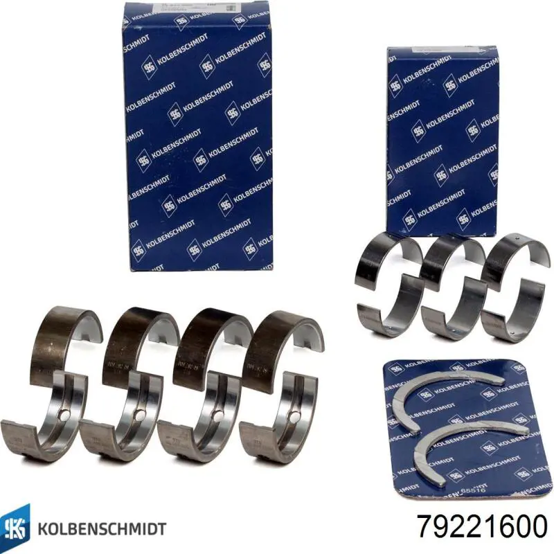 Semianel de suporte (de carreira) de cambota, STD, kit Kolbenschmidt 79221600 preço, a partir de 10,11 USD