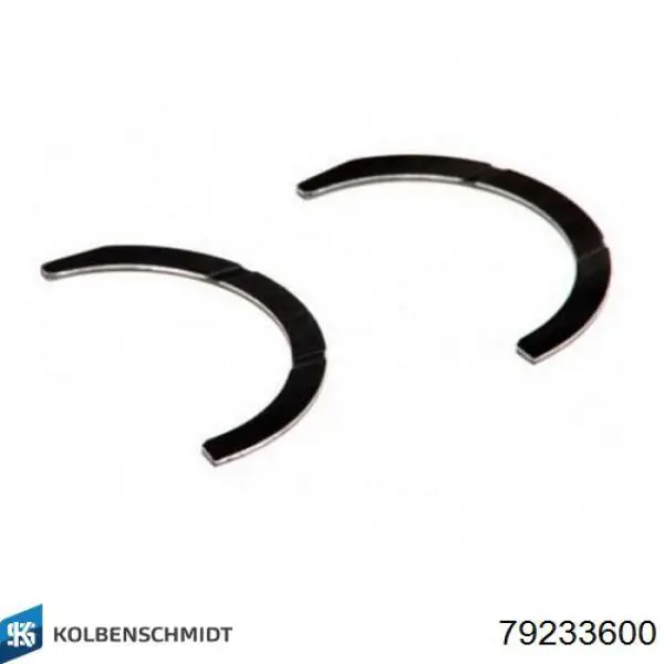79233600 Kolbenschmidt Semianel de suporte (de carreira) de cambota, STD, kit