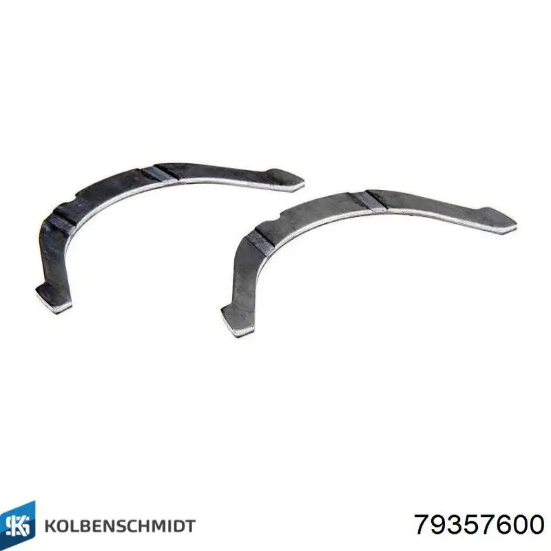 Semianel de suporte (de carreira) de cambota, STD, kit Kolbenschmidt 79357600 preço, a partir de 32,60 USD