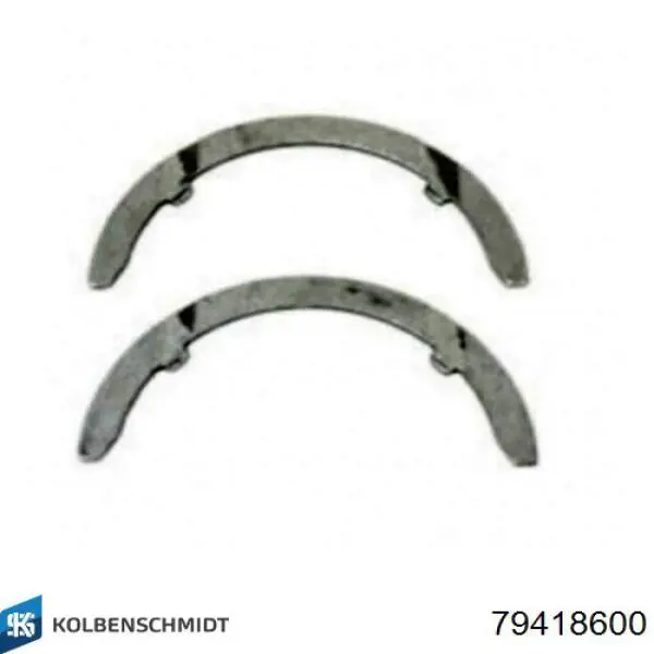 79418600 Kolbenschmidt Semianel de suporte (de carreira) de cambota, STD, kit
