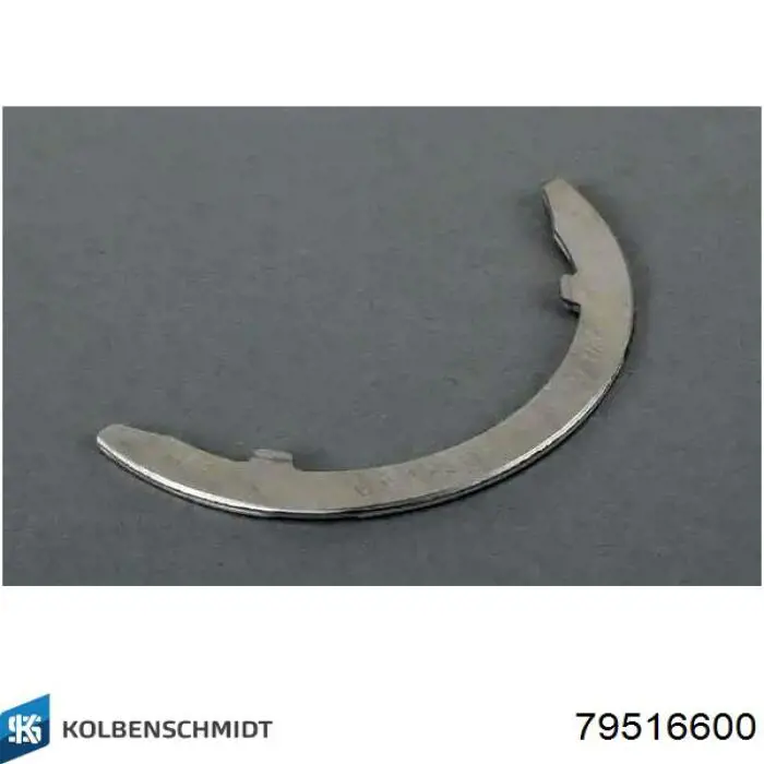 Semianel de suporte (de carreira) de cambota, STD, dianteiro Kolbenschmidt 79516600 preço, a partir de 19,69 USD