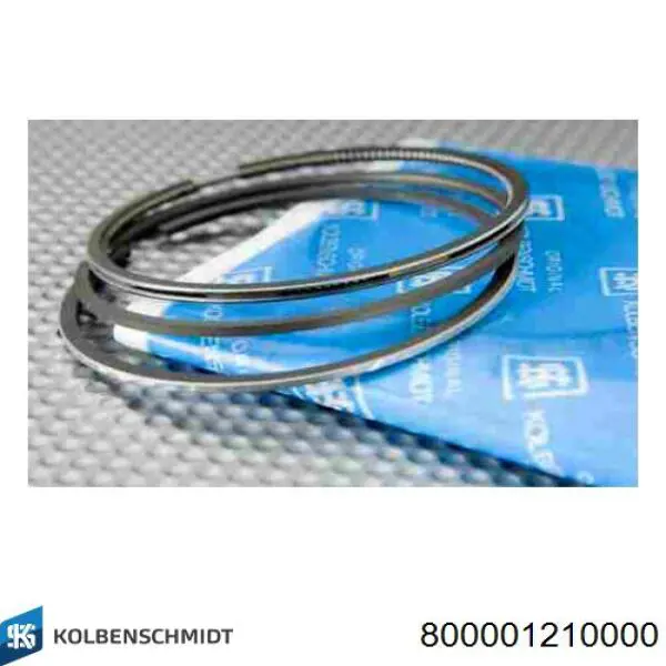Anéis do pistão para 1 cilindro, STD. Kolbenschmidt 800001210000