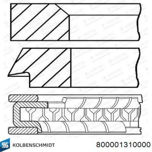  Kolbenschmidt 800001310000