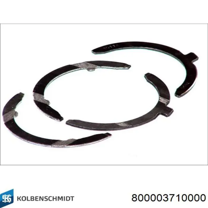 800003710000 Kolbenschmidt Anéis do pistão para 1 cilindro, STD.