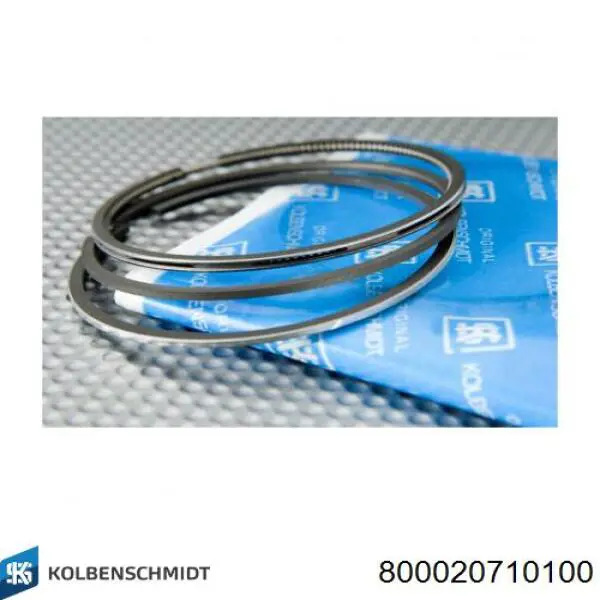 Anéis do pistão para 1 cilindro, 4ª reparação ( + 1,00) Kolbenschmidt 800020710100 preço, a partir de 15,44 USD