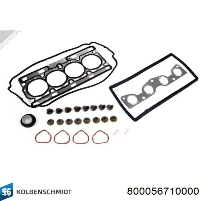 Anéis do pistão para 1 cilindro, STD. Kolbenschmidt 800056710000 preço, a partir de 22,46 USD