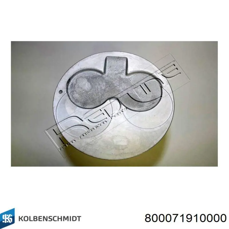 800071910000 Kolbenschmidt Anéis do pistão para 1 cilindro, STD.