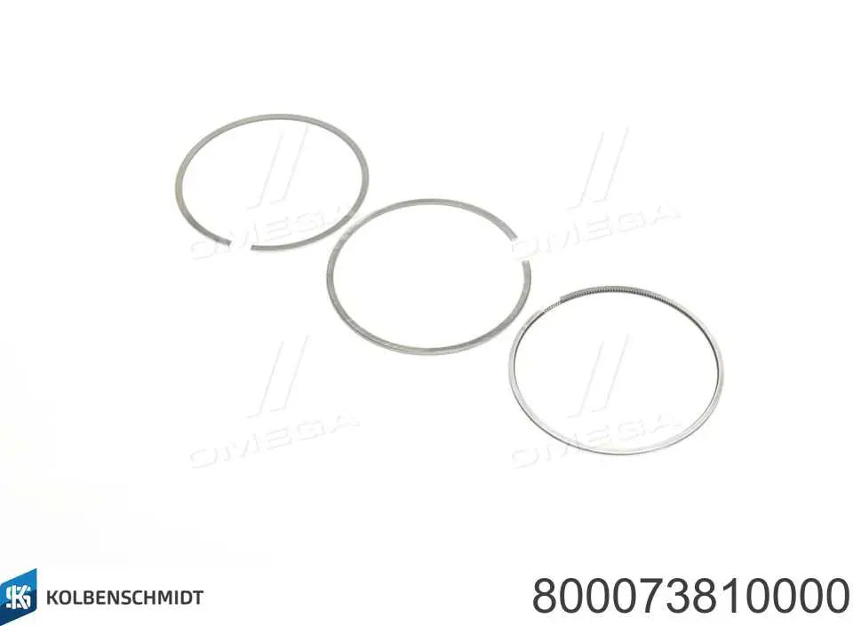 Anéis do pistão para 1 cilindro, STD. Kolbenschmidt 800073810000 preço, a partir de 37,54 USD
