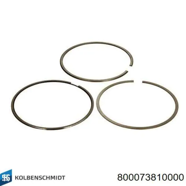 Anéis do pistão para 1 cilindro, STD. Kolbenschmidt 800073810000 preço, a partir de 30,90 USD