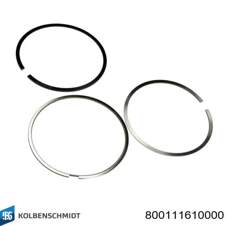 Anéis do pistão para 1 cilindro, STD. Kolbenschmidt 800111610000 preço, a partir de 35,15 USD