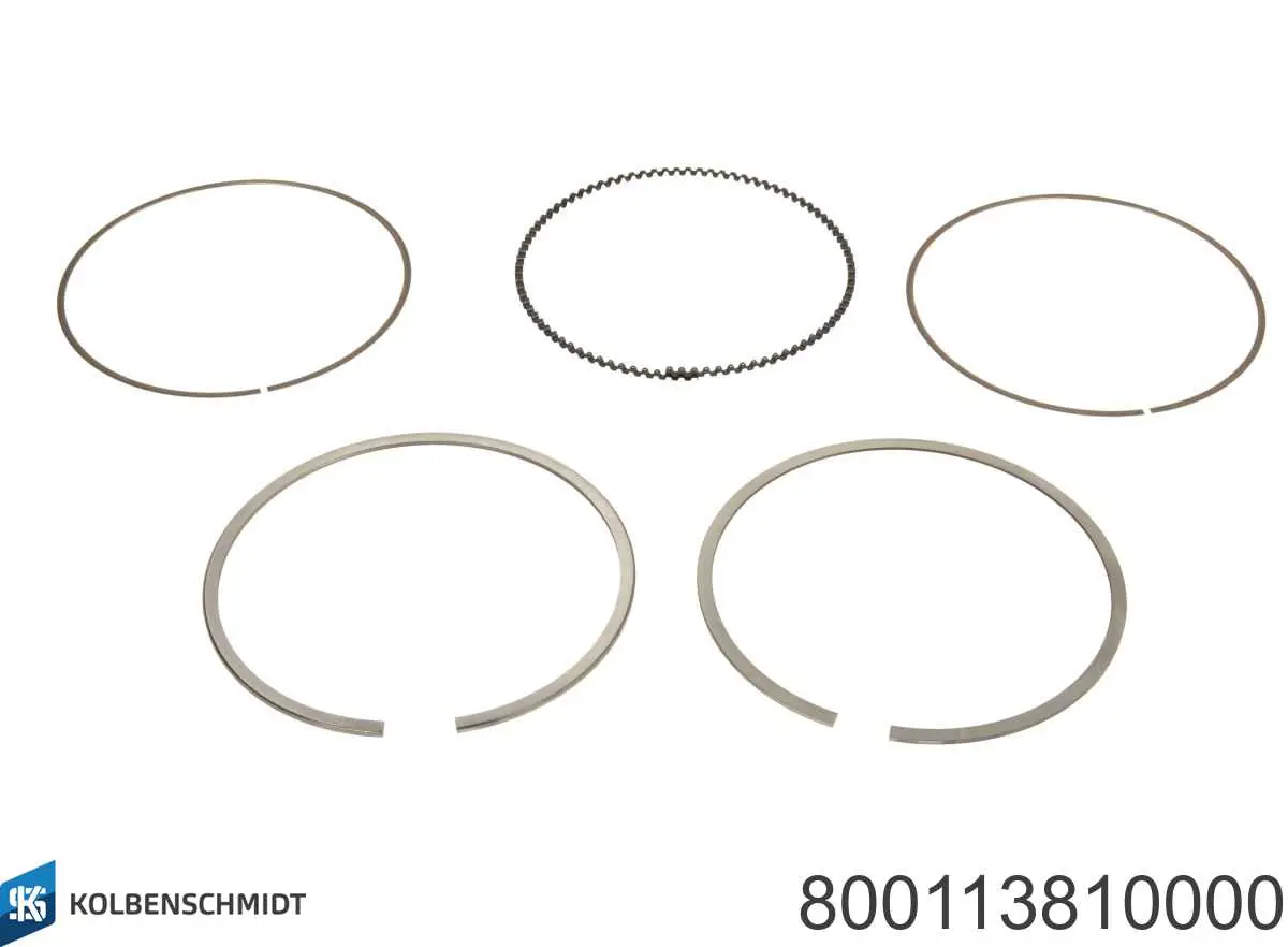 Anéis do pistão para 1 cilindro, STD. Kolbenschmidt 800113810000 preço, a partir de 37,85 USD