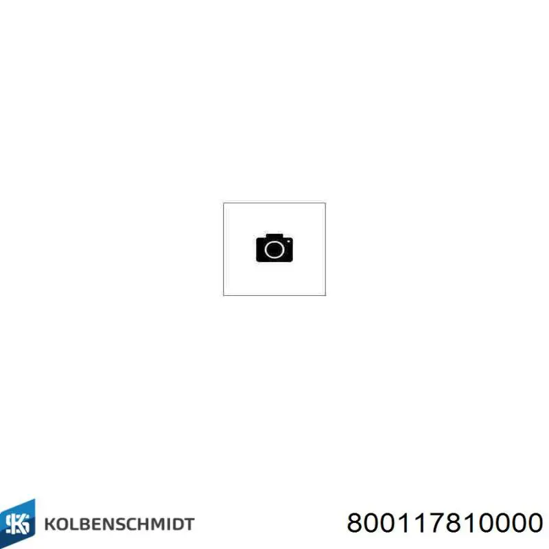 800117810000 Kolbenschmidt Anéis do pistão do compressor para 1 cilindro, STD