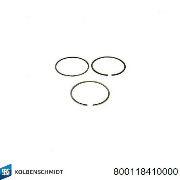Anéis do pistão para 1 cilindro, STD. Kolbenschmidt 800118410000 preço, a partir de 32,74 USD