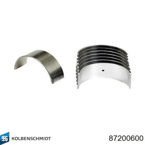 Compre 87200600 Kolbenschmidt Folhas inseridas de cambota de biela, kit, padrão (STD)