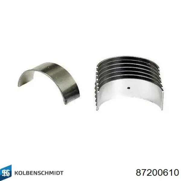 Folhas inseridas de cambota de biela, kit, 1ª reparação ( + 0,25) Kolbenschmidt 87200610 preço, a partir de 20,43 USD