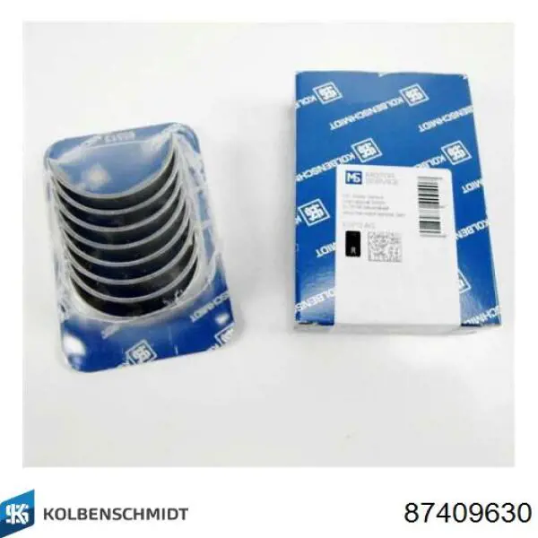 Folhas inseridas de cambota de biela, kit, 3ª reparação ( + 0,75) Kolbenschmidt 87409630 preço, a partir de 18,06 USD
