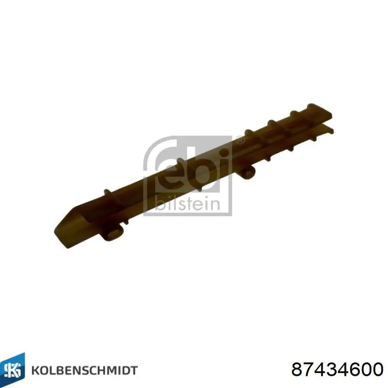 87434600 Kolbenschmidt Folhas inseridas principais de cambota, kit, padrão (STD)