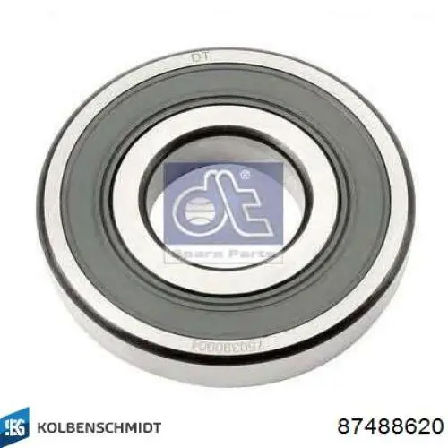 Folhas inseridas principais de cambota, kit, 2ª reparação ( + 0,50) 87488620 Kolbenschmidt