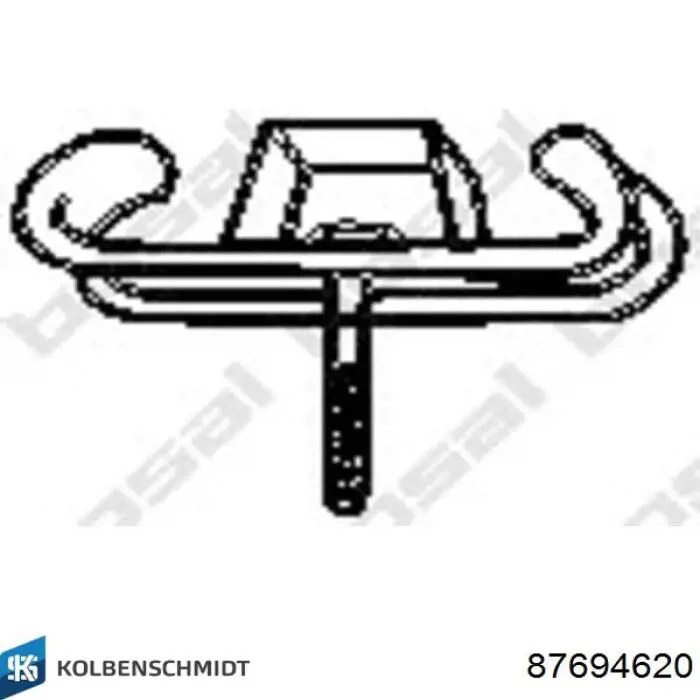 Folhas inseridas de cambota de biela, kit, 2ª reparação ( + 0,50) Kolbenschmidt 87694620 preço, a partir de 32,01 USD