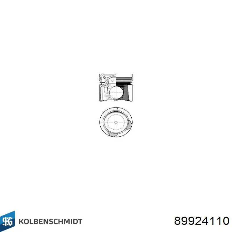 89924110 Kolbenschmidt Camisa do pistão