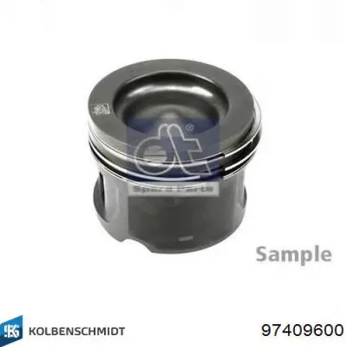 Pistão do kit para 1 cilindro, STD Kolbenschmidt 97409600 preço, a partir de 116,03 USD