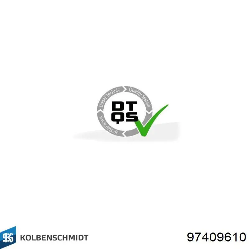 Compre 97409610 Kolbenschmidt Pistão do kit para 1 cilindro, 2ª reparação ( + 0,50)