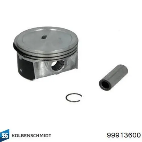 Pistão do kit para 1 cilindro, STD Kolbenschmidt 99913600 preço, a partir de 127,48 USD