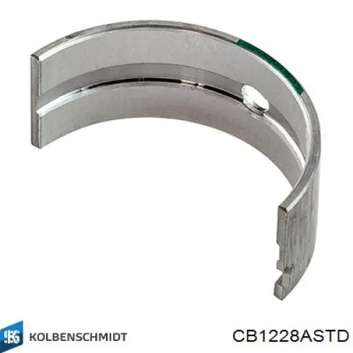 CB1228ASTD Kolbenschmidt Folhas inseridas de cambota de biela, kit, padrão (STD)