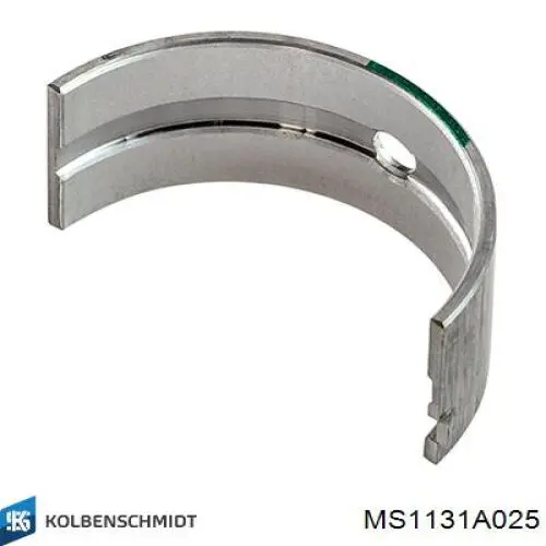 MS1131A025 Kolbenschmidt Folhas inseridas principais de cambota, kit, 1ª reparação ( + 0,25)