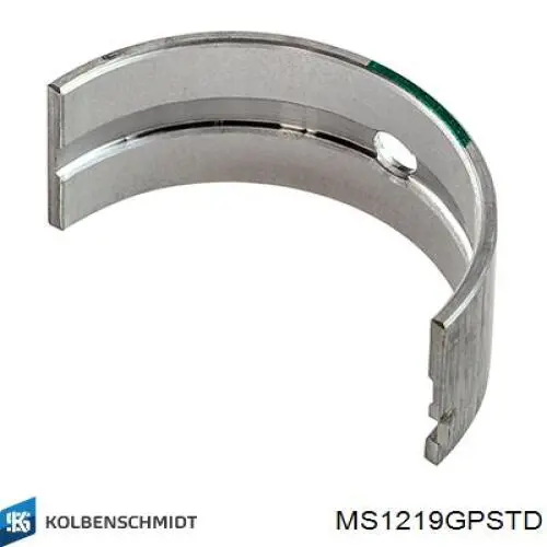 MS1219GPSTD Kolbenschmidt Folhas inseridas principais de cambota, kit, padrão (STD)